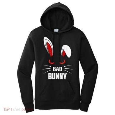 Bad Bunny Scary Rabbit Cool Animal Lover Women's Hoodie