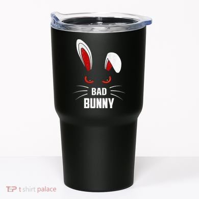 Bad Bunny Scary Rabbit Cool Animal Lover Tumbler