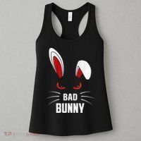 Bad Bunny Scary Rabbit Cool Animal Lover Women's Tank Top thumb 3
