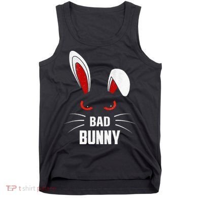 Bad Bunny Scary Rabbit Cool Animal Lover Tank Top
