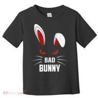 Bad Bunny Scary Rabbit Cool Animal Lover Toddler T-Shirt thumb 0