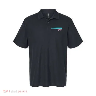 Baseball Bat Sprinkle Drip Polo