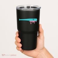 Baseball Bat Sprinkle Drip Tumbler thumb 2