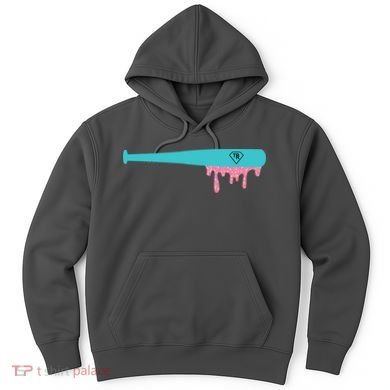 Baseball Bat Sprinkle Drip Hoodie