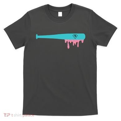 Baseball Bat Sprinkle Drip T-Shirt
