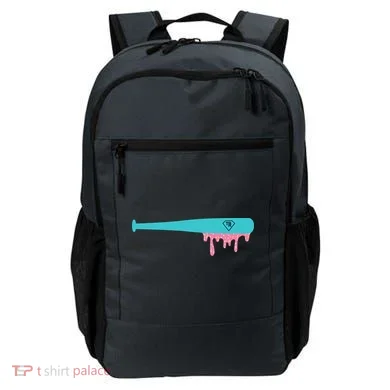 Baseball Bat Sprinkle Drip Backpack