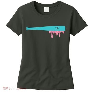 Baseball Bat Sprinkle Drip Women's T-Shirt