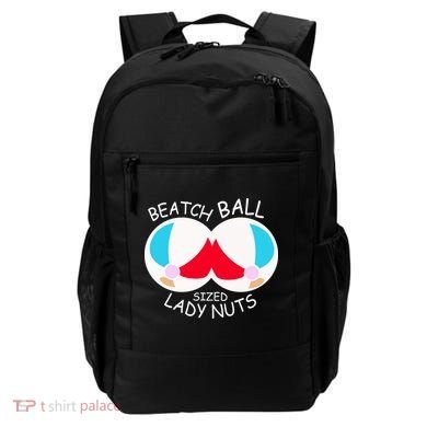 Beach Ball Sized Lady Nuts Backpack