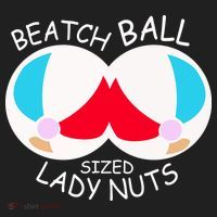 Beach Ball Sized Lady Nuts Beanie thumb 2