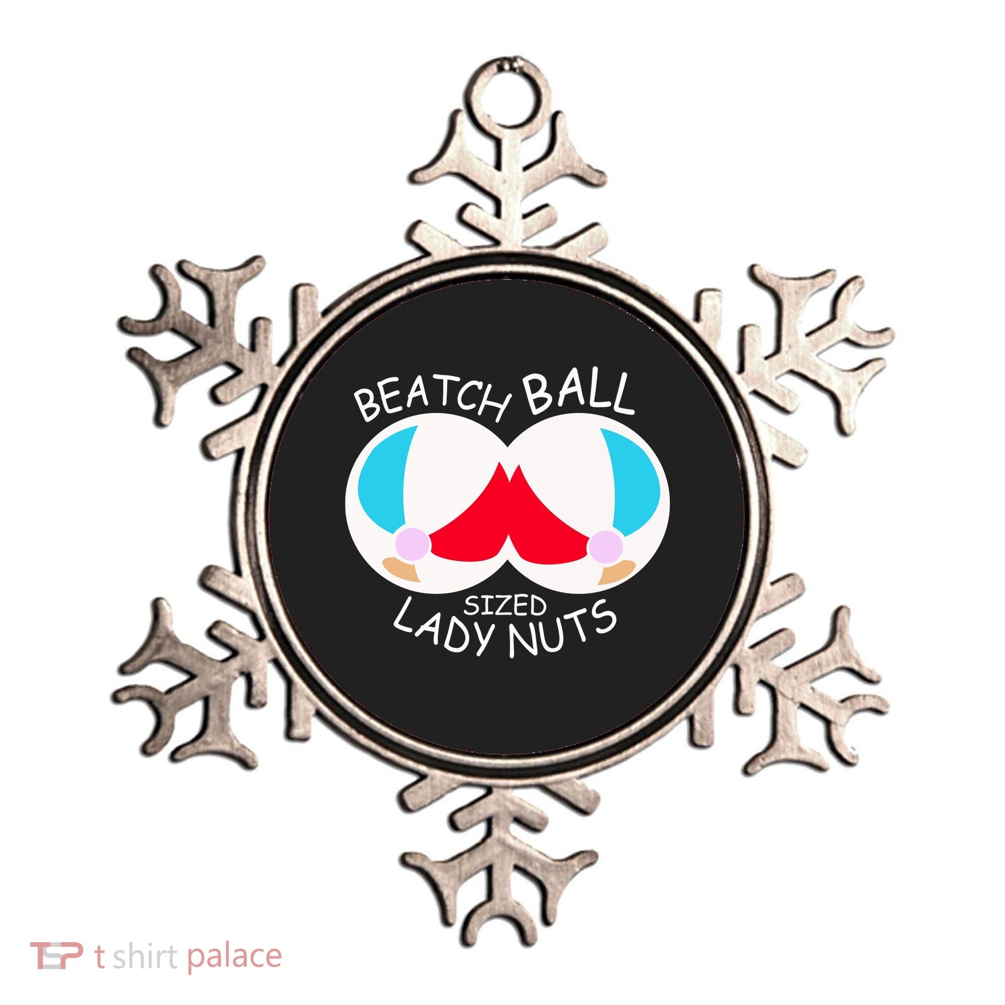 Beach Ball Sized Lady Nuts Ornament