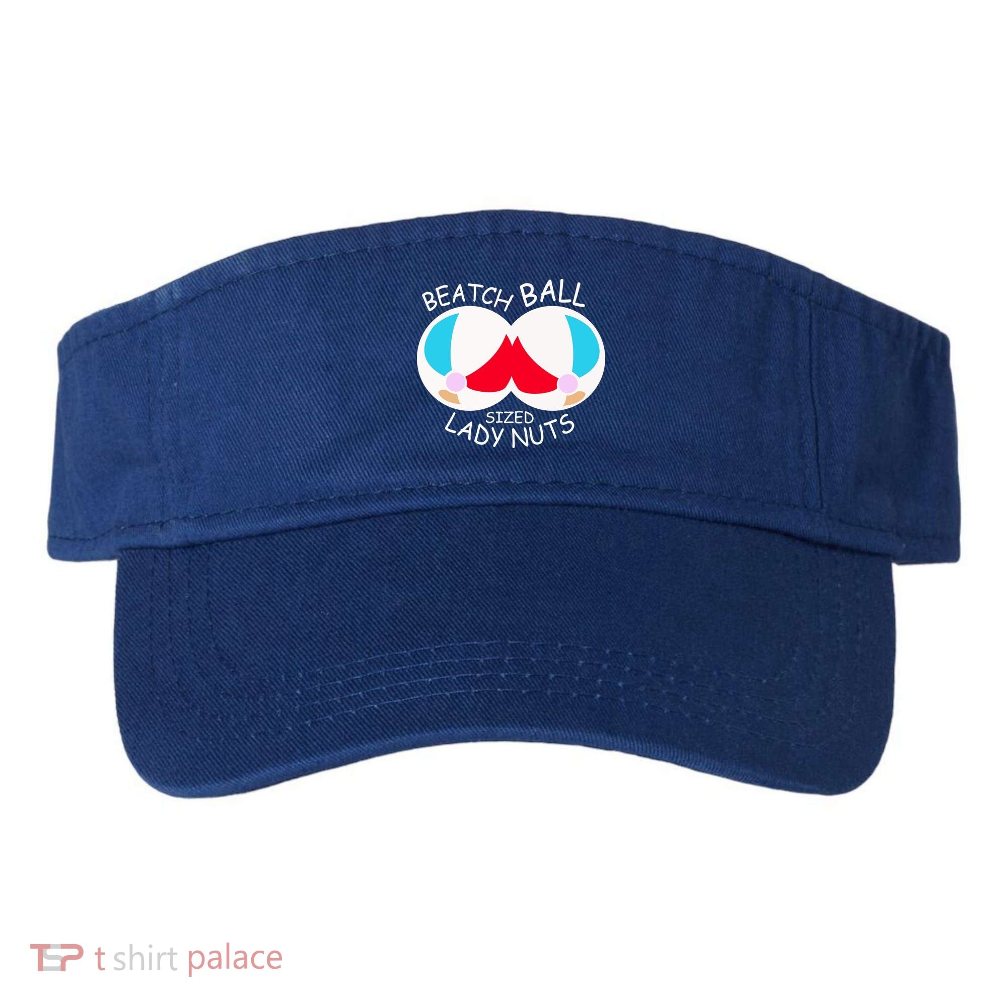 Beach Ball Sized Lady Nuts Visor
