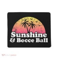 Bocce Ball Sunshine And Bocce Ball Mousepad thumb 0