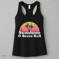 Bocce Ball Sunshine And Bocce Ball Women's Tank Top thumb 3