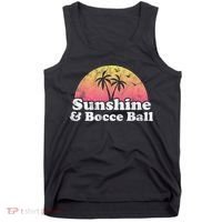 Bocce Ball Sunshine And Bocce Ball Tank Top thumb 0