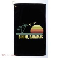 Bihimi Bahamas Souvenir Vacation Travel Reminder Gift Golf Towel thumb 0
