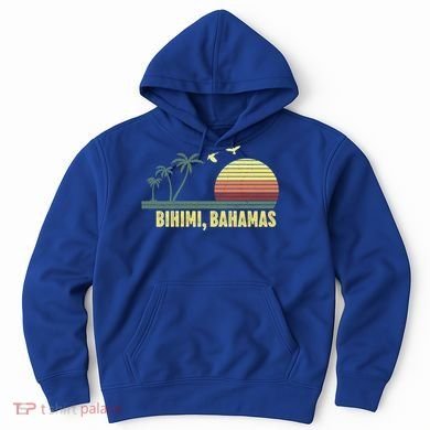 Bihimi Bahamas Souvenir Vacation Travel Reminder Gift Hoodie