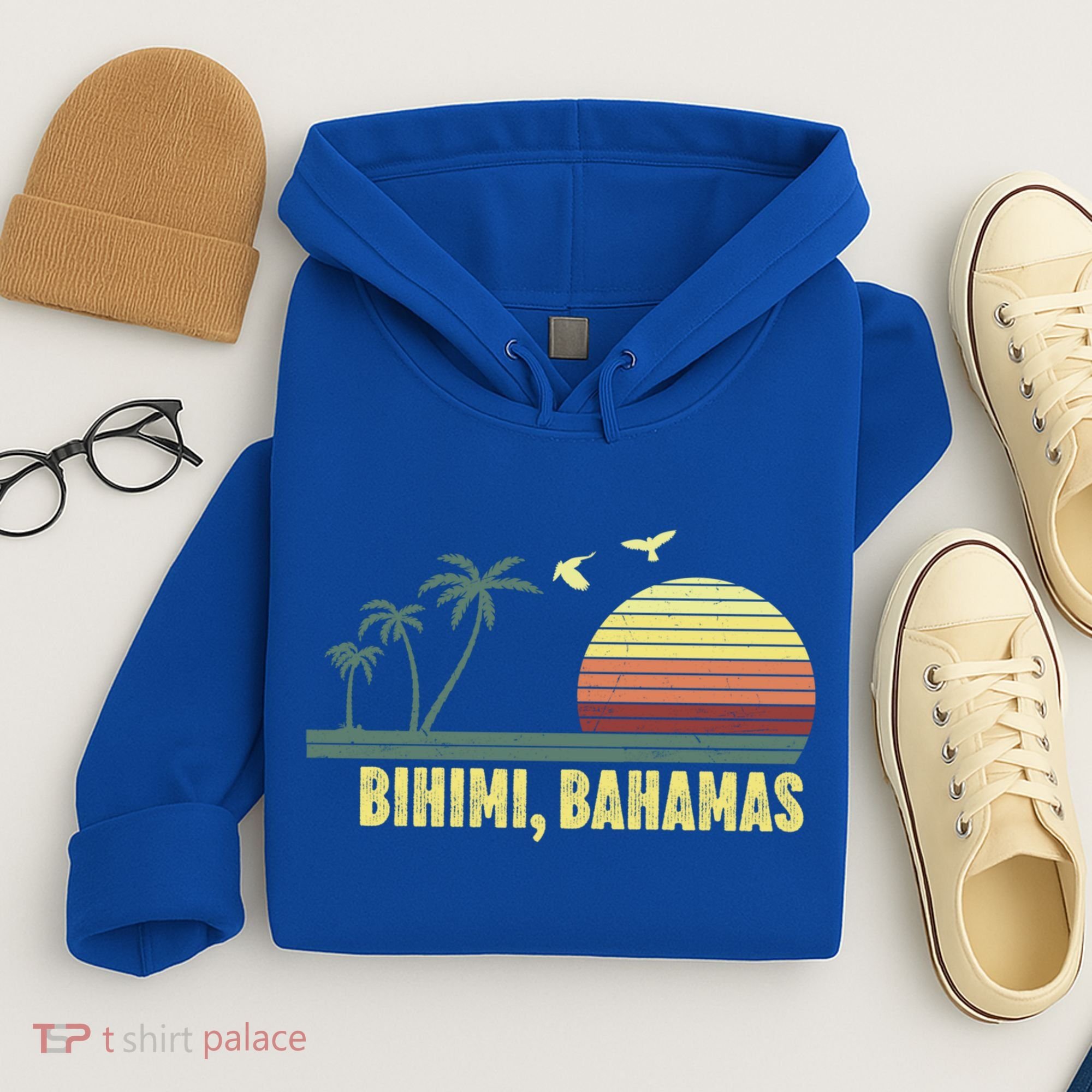 Bihimi Bahamas Souvenir Vacation Travel Reminder Gift Hoodie