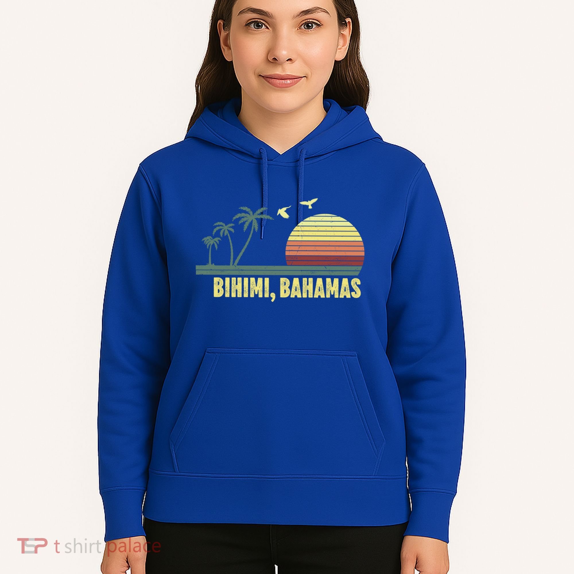 Bihimi Bahamas Souvenir Vacation Travel Reminder Gift Hoodie