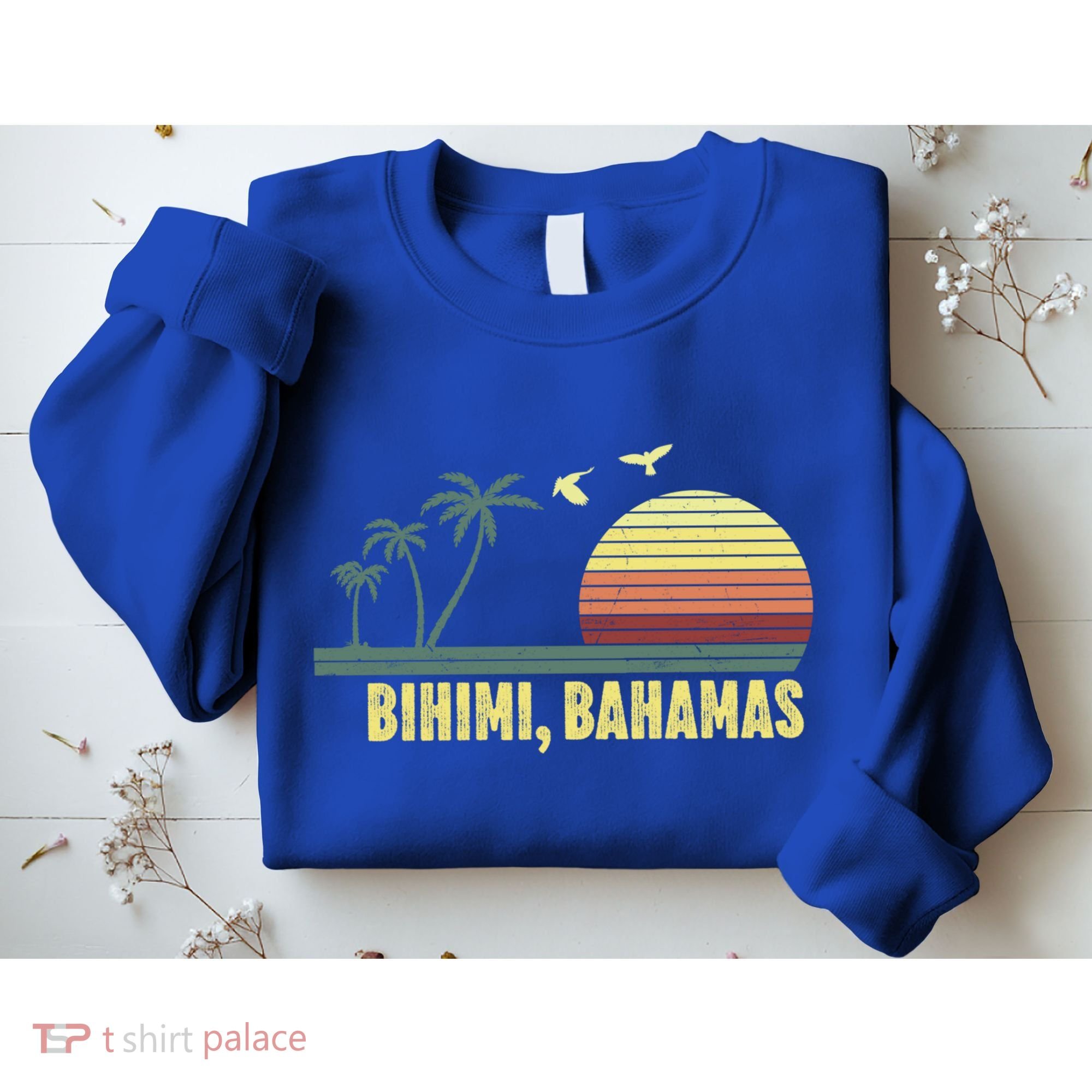 Bihimi Bahamas Souvenir Vacation Travel Reminder Gift Sweatshirt