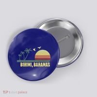 Bihimi Bahamas Souvenir Vacation Travel Reminder Gift Button thumb 0