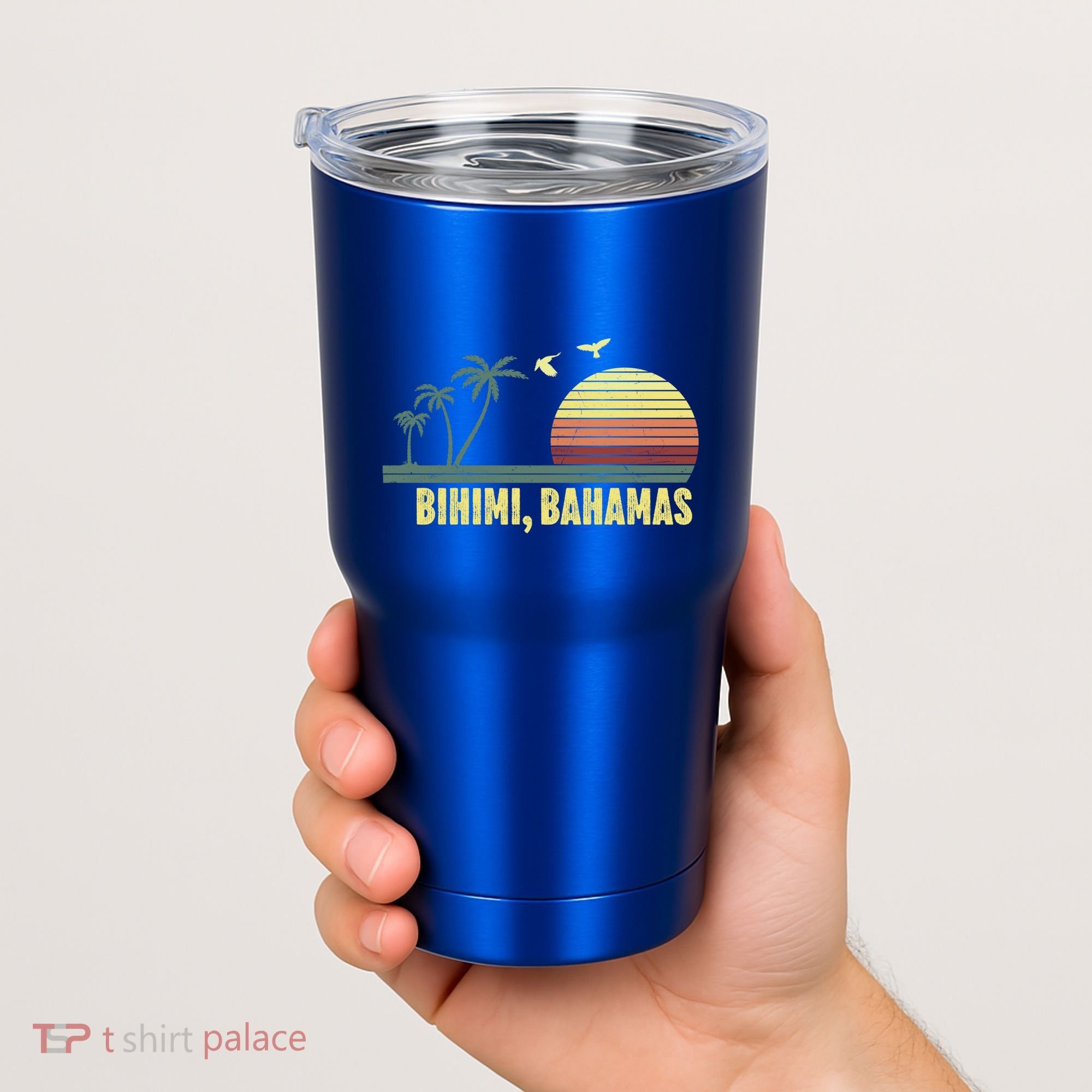 Bihimi Bahamas Souvenir Vacation Travel Reminder Gift Tumbler