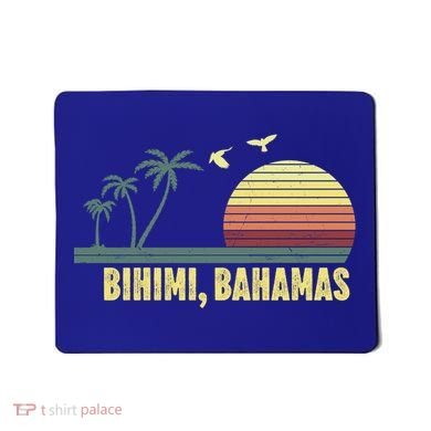 Bihimi Bahamas Souvenir Vacation Travel Reminder Gift Mousepad