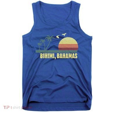 Bihimi Bahamas Souvenir Vacation Travel Reminder Gift Tank Top
