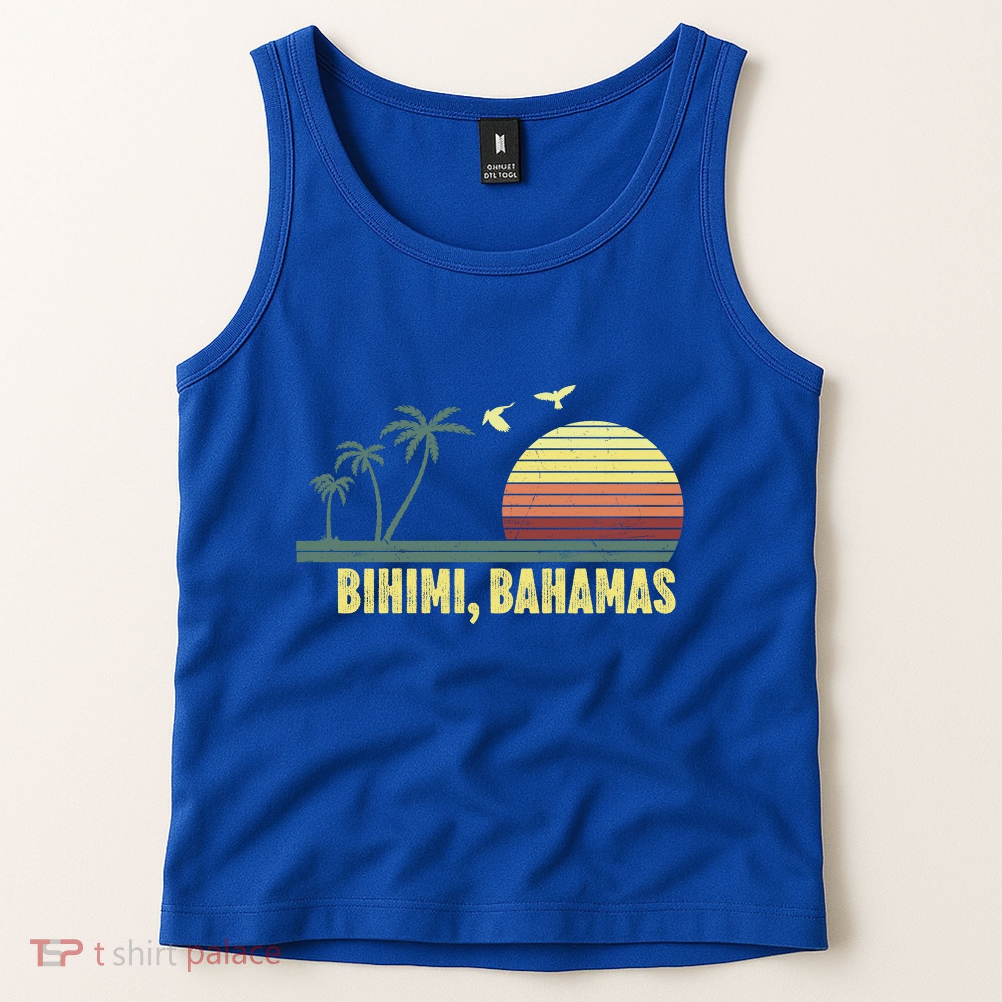 Bihimi Bahamas Souvenir Vacation Travel Reminder Gift Tank Top
