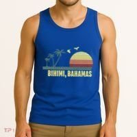 Bihimi Bahamas Souvenir Vacation Travel Reminder Gift Tank Top thumb 3