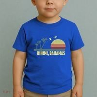 Bihimi Bahamas Souvenir Vacation Travel Reminder Gift Toddler T-Shirt thumb 2
