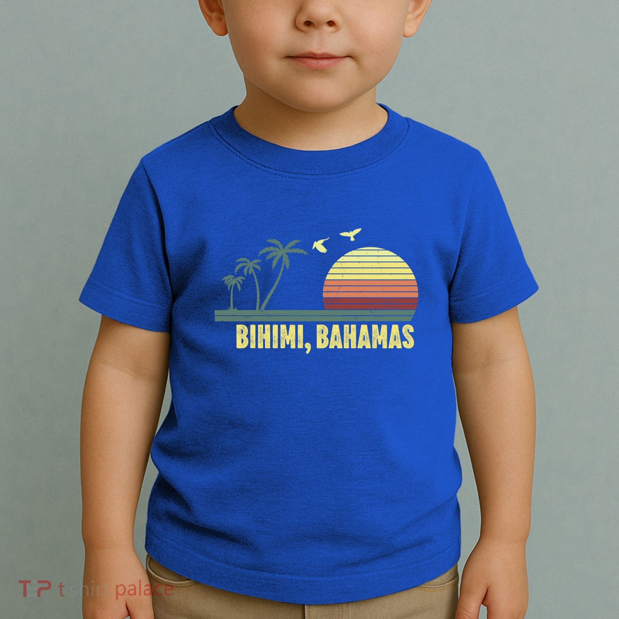 Bihimi Bahamas Souvenir Vacation Travel Reminder Gift Toddler T-Shirt