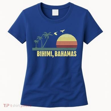 Bihimi Bahamas Souvenir Vacation Travel Reminder Gift Women's T-Shirt