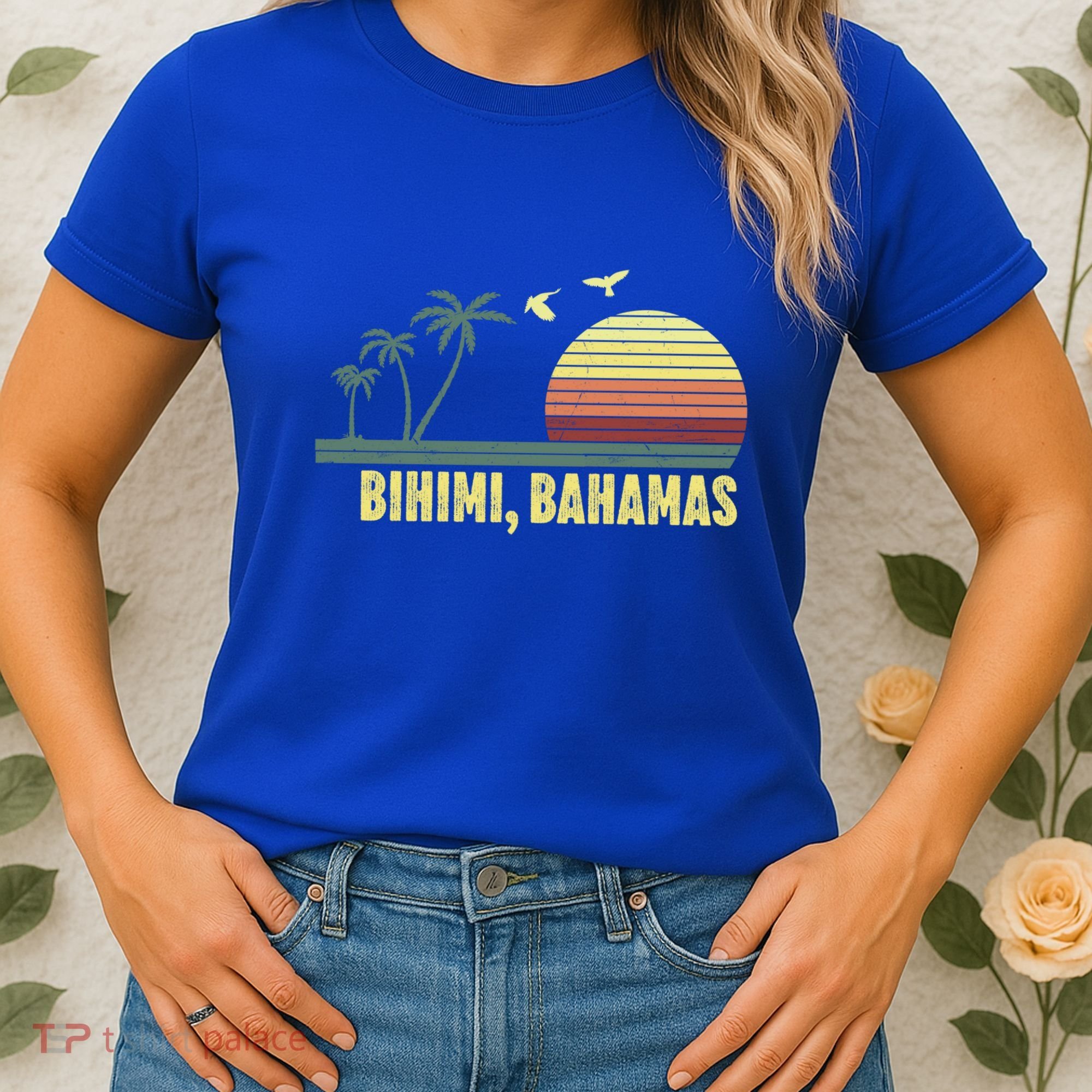 Bihimi Bahamas Souvenir Vacation Travel Reminder Gift Women's T-Shirt