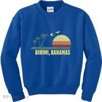 Bihimi Bahamas Souvenir Vacation Travel Reminder Gift Kids Sweatshirt thumb 0
