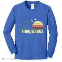 Bihimi Bahamas Souvenir Vacation Travel Reminder Gift Kids Long Sleeve Shirt thumb 0