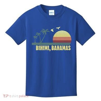 Bihimi Bahamas Souvenir Vacation Travel Reminder Gift Kids T-Shirt