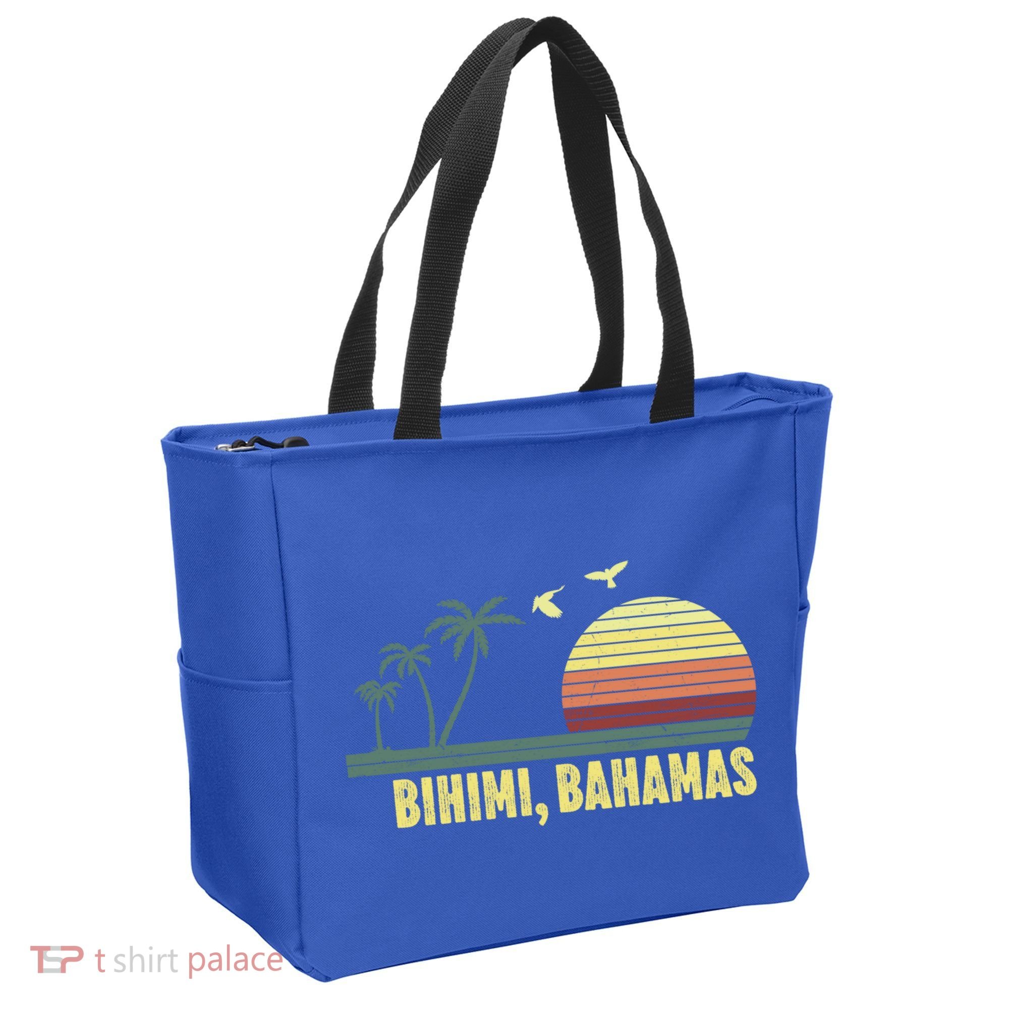 Bihimi Bahamas Souvenir Vacation Travel Reminder Gift Tote Bag