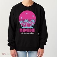 Bihimi Bahamas Souvenir Vacation Travel Reminder Great Gift Women's Sweatshirt thumb 0