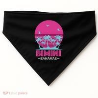 Bihimi Bahamas Souvenir Vacation Travel Reminder Great Gift USA-Made Doggie Bandana thumb 0