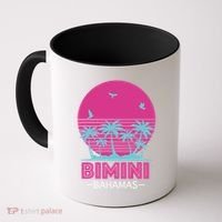 Bihimi Bahamas Souvenir Vacation Travel Reminder Great Gift Coffee Mug thumb 0