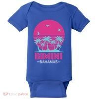 Bihimi Bahamas Souvenir Vacation Travel Reminder Great Gift Baby Bodysuit thumb 0