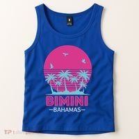 Bihimi Bahamas Souvenir Vacation Travel Reminder Great Gift Tank Top thumb 2