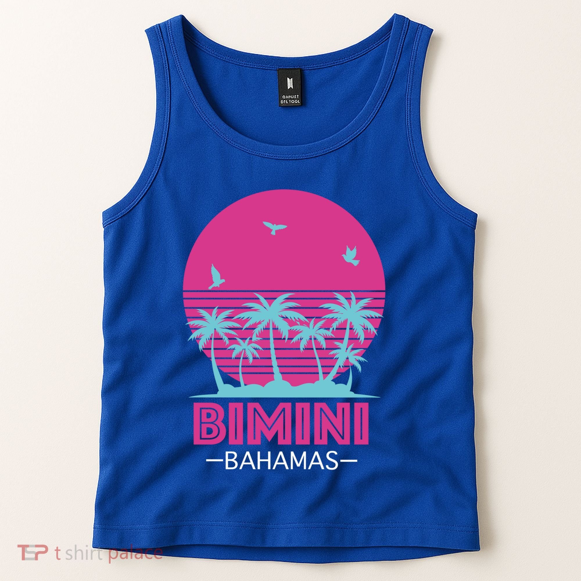 Bihimi Bahamas Souvenir Vacation Travel Reminder Great Gift Tank Top