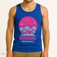Bihimi Bahamas Souvenir Vacation Travel Reminder Great Gift Tank Top thumb 3
