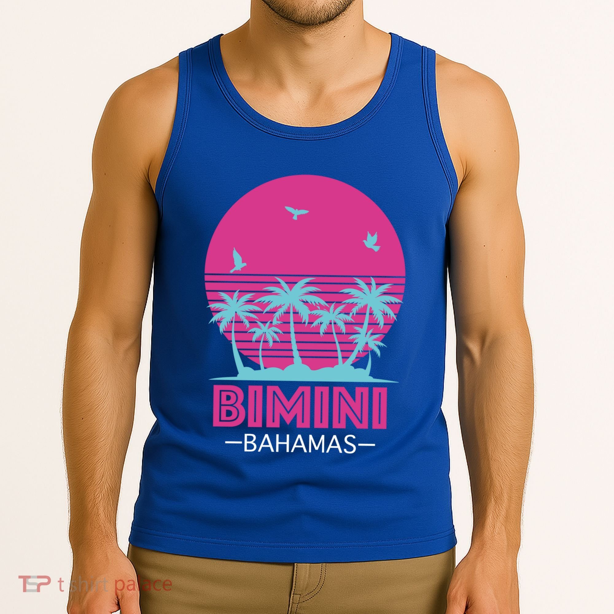 Bihimi Bahamas Souvenir Vacation Travel Reminder Great Gift Tank Top
