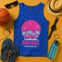 Bihimi Bahamas Souvenir Vacation Travel Reminder Great Gift Tank Top thumb 4