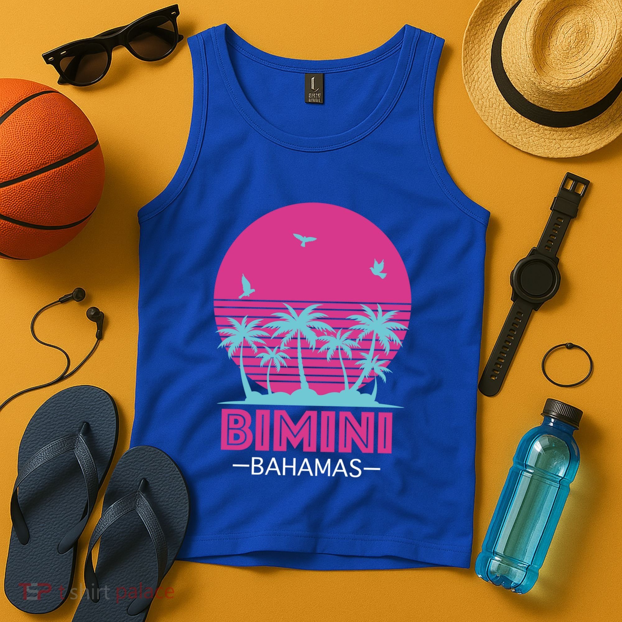 Bihimi Bahamas Souvenir Vacation Travel Reminder Great Gift Tank Top