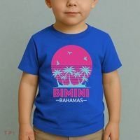 Bihimi Bahamas Souvenir Vacation Travel Reminder Great Gift Toddler T-Shirt thumb 2