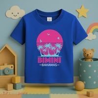 Bihimi Bahamas Souvenir Vacation Travel Reminder Great Gift Toddler T-Shirt thumb 3