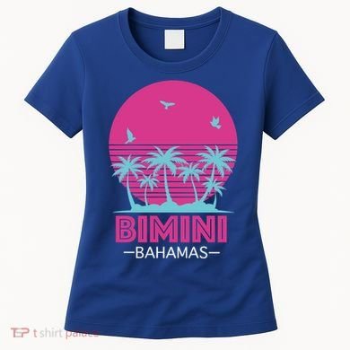 Bihimi Bahamas Souvenir Vacation Travel Reminder Great Gift Women's T-Shirt